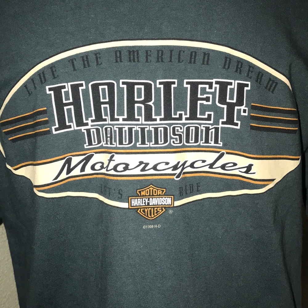 Harley Davidson Oklahoma City T-shirt Medium - Picture 4 of 6